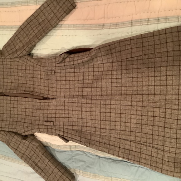 Vintage Amelia Gray couture GALANOS wool dress size 8 unworn, excellent - Picture 2 of 11